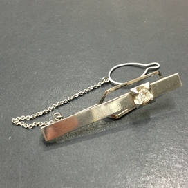 ダイヤモンドのK14×Pt900 コンビ ダイヤモンド付き ネクタイピンの買取実績です。