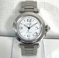 カルティエ W31015M7 パシャC 自動巻腕時計 買取実績です。