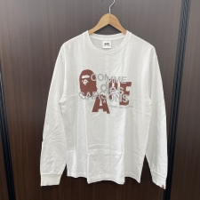 アベイシングエイプ コムデギャルソンコラボ 22AW プリントロングスリーブTシャツ 001LTI731901C 買取実績です。