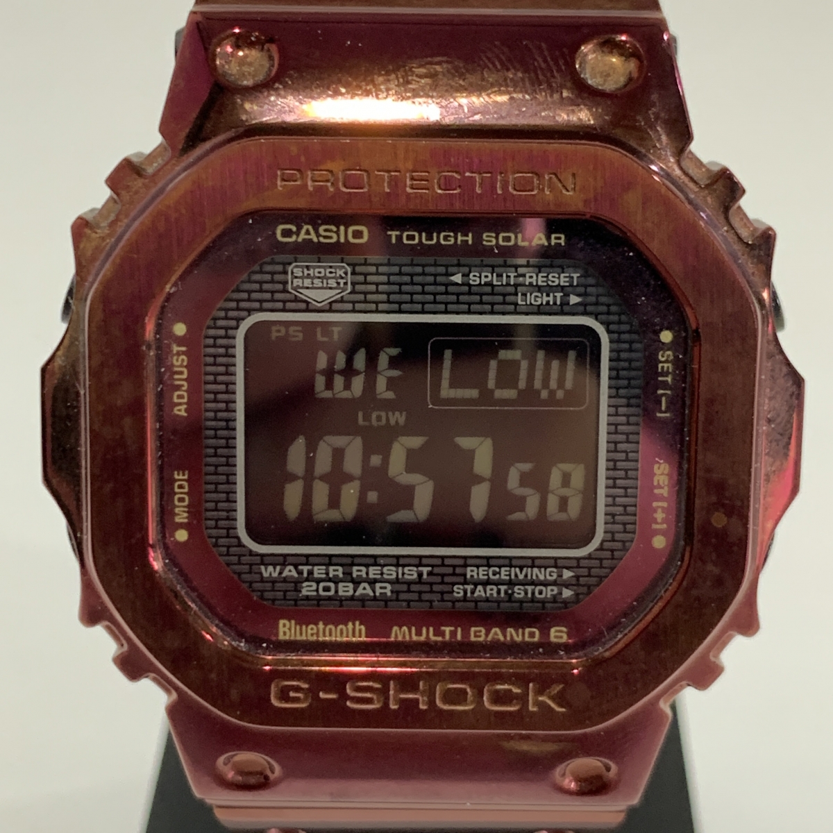 G-SHOCK(gショック)のGMW-B5000RD-4JF フルメタル アナデジ時計の買取実績です。