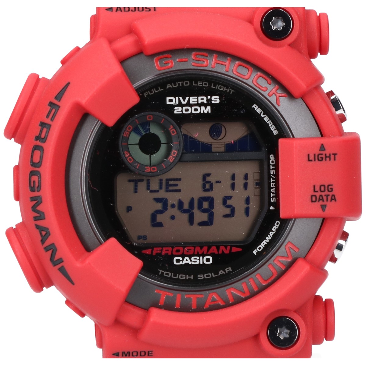 G-SHOCK(gショック)のFROGMAN30周年記念モデル GW-8230NT-4JR MASTER OF G フロッグマン タフソーラー 腕時計の買取実績です。