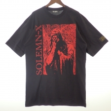 ラフシモンズ ブラック Solemn-X オーバーサイズTシャツ 221-M130 買取実績です。