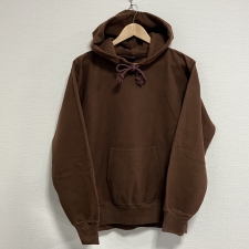 オーラリー ダークブラウン SUPER MILLED SWEAT P/O PARKA A20AP01SM 買取実績です。