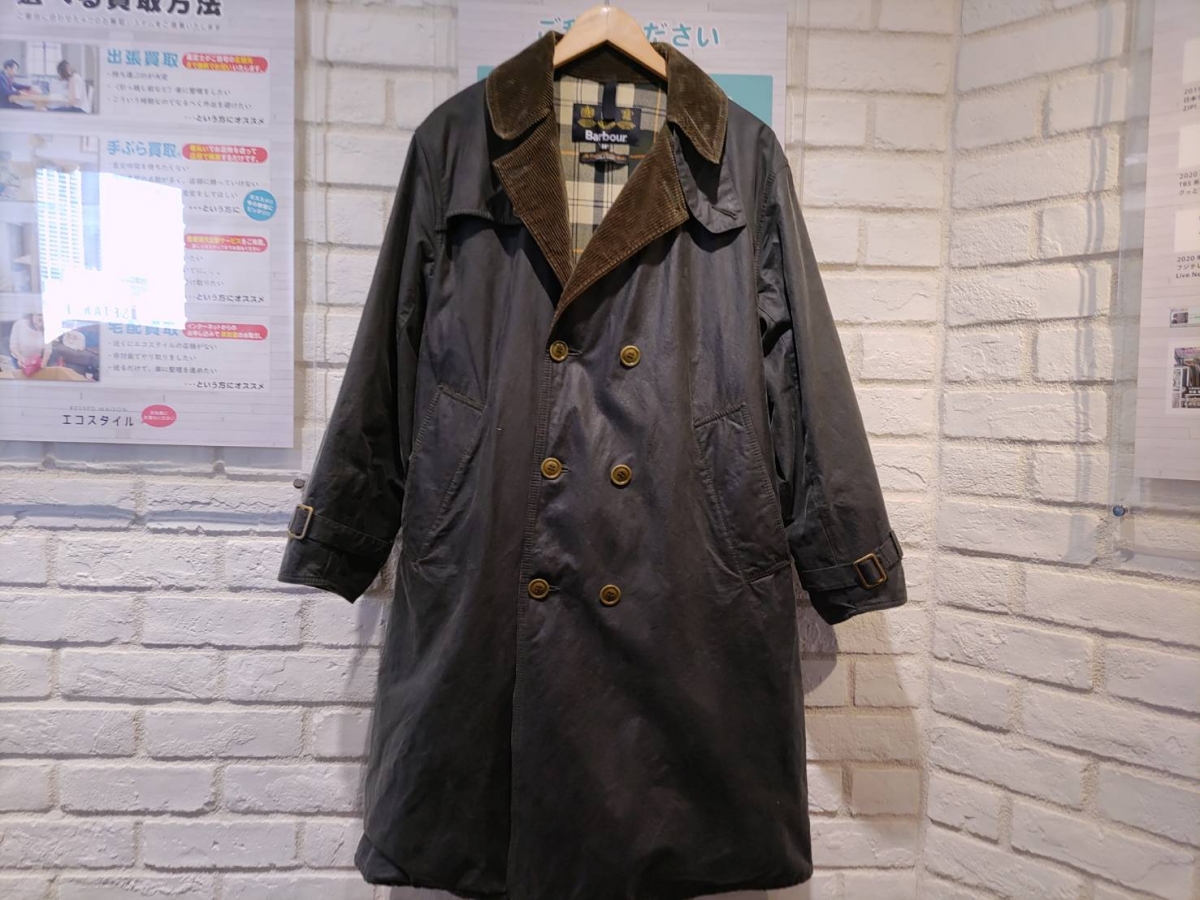 バブアーのMWX1014SG51 Wax Trench Coat ウイントレートレンチコートの買取実績です。