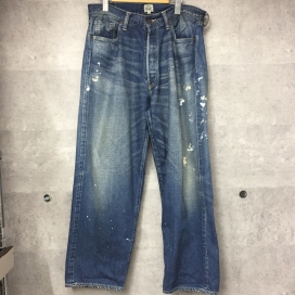 東洋エンタープライズのDENIM 5POCKET WIDE PANTS WW II MODEL VINTAGE WASHED GL42407Hの買取実績です。