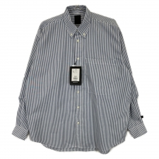 ダイワピア39 24SS ネイビー BE-80024 TECH BUTTONDOWN SHIRT L/S STRIPE ストライプシャツ 買取実績です。