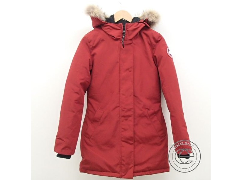 カナダグースのカナダグース(CANADA GOOSE)　ヴィクトリアパーカー　赤　XSの買取実績です。